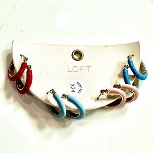 Small hoop earring set